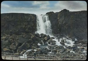 Image: Oxarnafoss, Falls of Axes at Thingvellir
